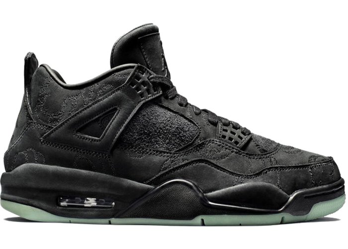 JordanＸ Kaws Jordan 4 Retro Kaws Black 黑KAWS x Air Jordan 4