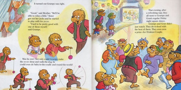 ＊小貝比的家＊THE BERENSTAIN BEARS AND THE WEEK AT GRANDMA'S(母親節)