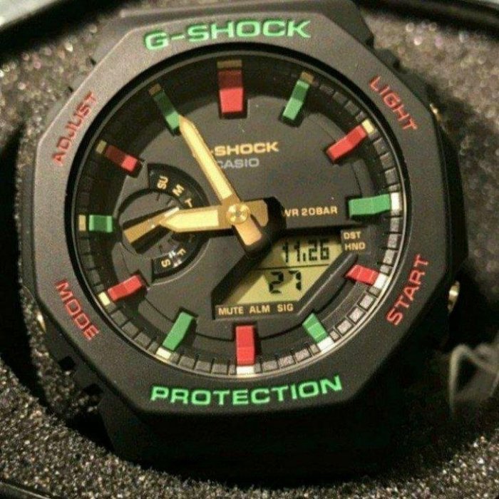 全新現貨 可面交 可分期 Casio G-SHOCK GA-2100TH-1AJF 農家橡樹 碳核心防護結構 非AP 皇家橡樹 聖誕禮物 生日禮物 情人節禮物