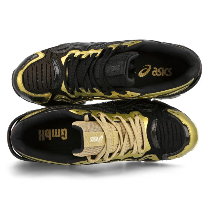 R'代購 GmbH Asics Gel-Quantum 360 6 金黃黑銀 陰陽鴛鴦 不對稱 1201A099-200