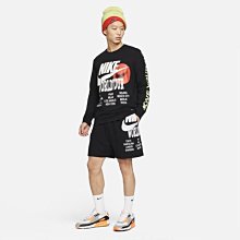 南 2021 2月 NIKE WORLD TOUR 微笑 笑臉 夜光 世界 長T 黑色 DA0630-010 白色100