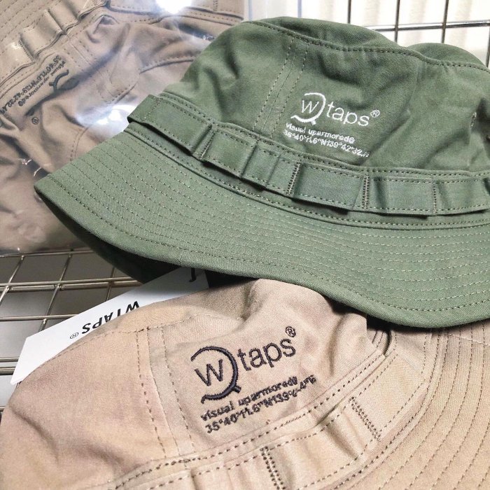 希望商店】WTAPS JUNGLE 01 / HAT / COTTON. WEAT 21AW 水洗軍事休閒 