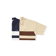 【希望商店】【6折】LAPRIMA STRIPE LAP 22SS 日系 條紋 拼接 POLO衫