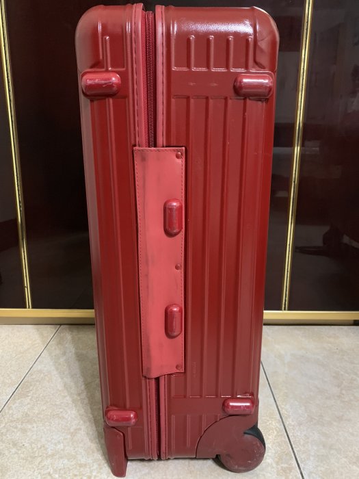 二手正品 Rimowa Salsa 雙輪 紅色 碳酸聚酯 26吋 小型行李箱 Topas Limbo