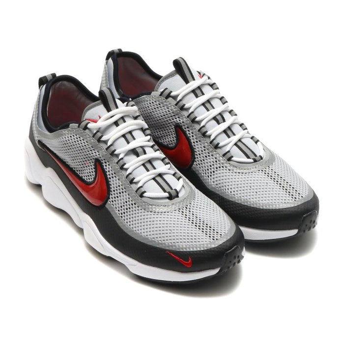 =CodE= NIKE AIR ZOOM SPIRIDON ULTRA 3M反光慢跑鞋(灰黑紅)876267-001預購