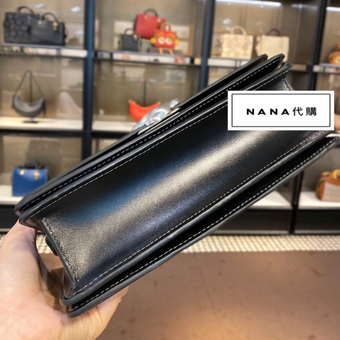 NaNa代購 COACH CC416 CD709 蔻馳新款BANDIT女士翻蓋單肩斜挎包 多隔層 肩帶可調 附購證