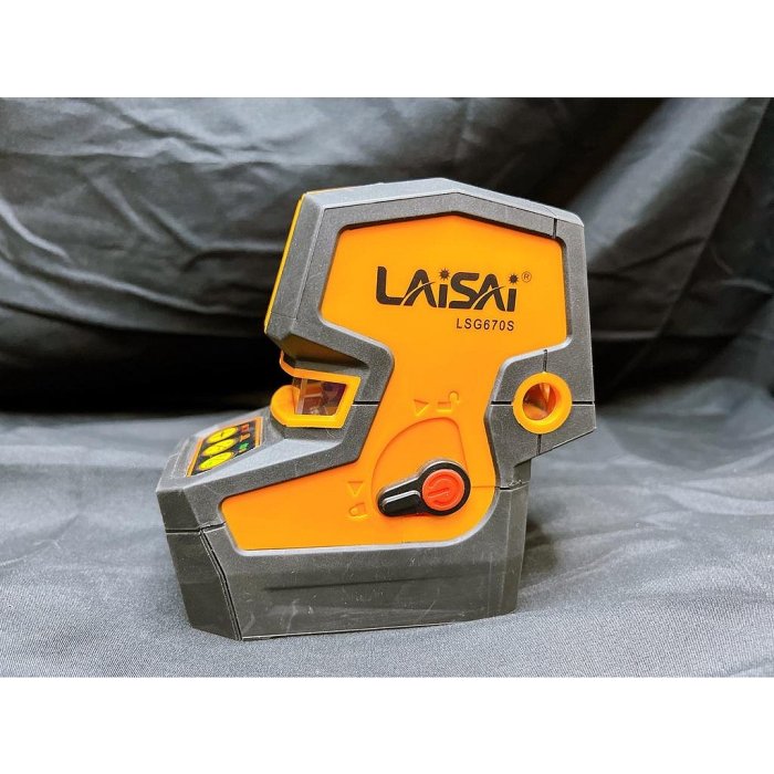 宵窈儀器五金👑LAISAI LSG670S 綠光雷射水平儀 十字墨線及5點雷射2用機 十字加5點雷射激光水萊賽平儀