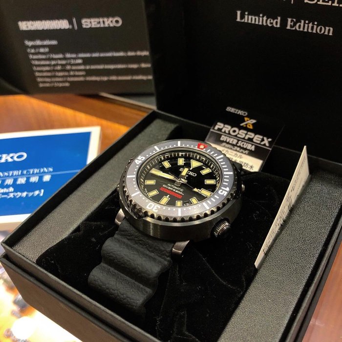 【希望商店】SEIKO NEIGHBORHOOD NHSK DIVER SCUBA WATCH 20AW 聯名款 手錶