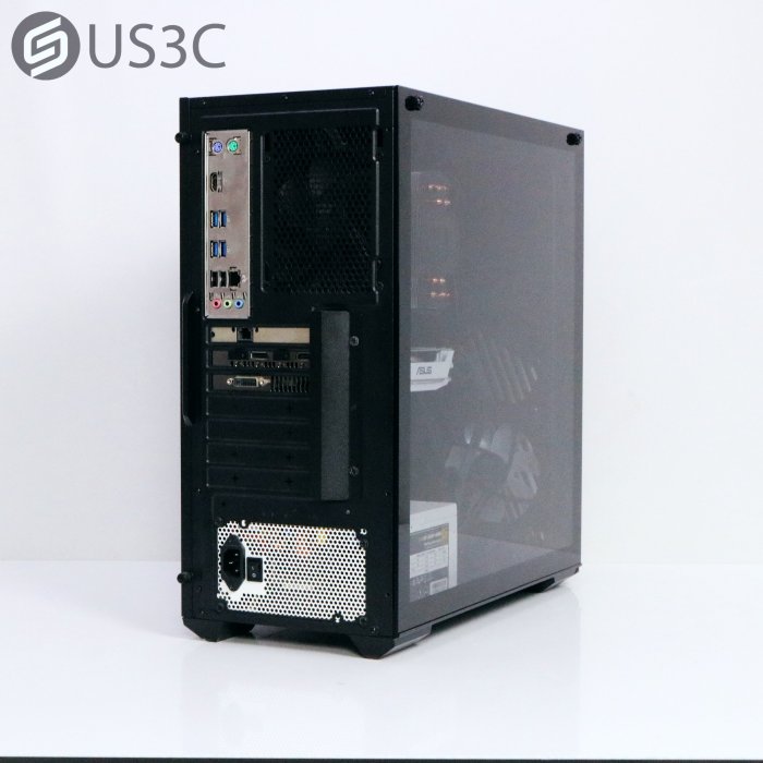 【US3C-青海店】自組PC PC i7-8700 16G 240G SSD+1TB HDD GTX 1060-6G 550W 二手桌上型電腦