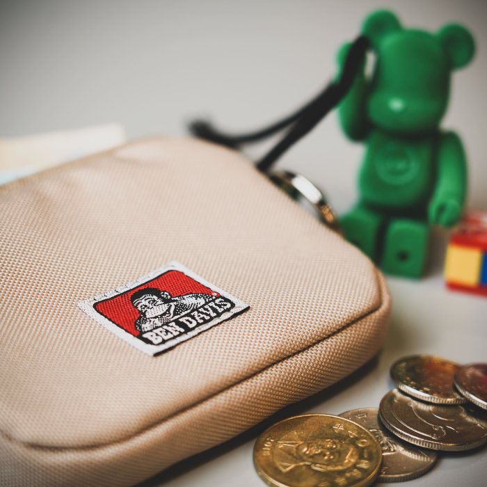 【Brand T】BEN DAVIS COIN CASE 零錢包 萬用包 卡片夾 LOGO 猿人