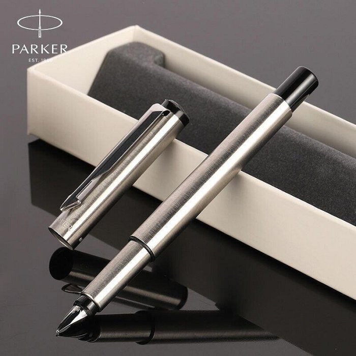 鋼筆 派克鋼筆 PARKER鋼筆 威雅鋼桿 白夾鋼筆 墨水筆 ins 高顏值 可換墨囊 高檔鋼筆 WJX4