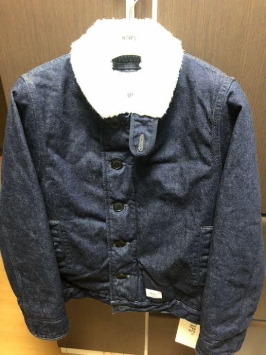 咔機專區】18AW Wtaps DECK JACKET COTTON DENIM INDIGO S M L | Yahoo ...