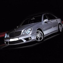 ※寶捷國際※ M.Benz 2007-2009 E-Class W211 E63 AMG 四件式 空力套件 台灣製造