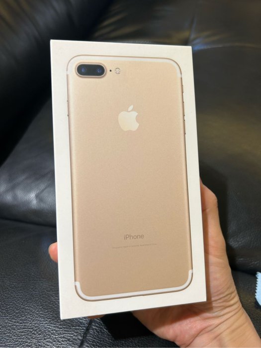 【晶晶雜貨店】二手良品 iPhone 7 Plus 128G 5.5吋 (A1784) 玫瑰金 附盒 無維修記錄 手機