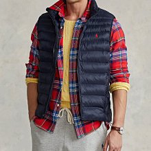 ☆【RL男生館】【POLO Ralph Lauren小馬刺繡保溫棉防風背心】【RL004V6】(L)