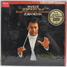 金卡價318二手Zubin Mehta Mahler Symphony No.4黑膠品優 600900000331 03