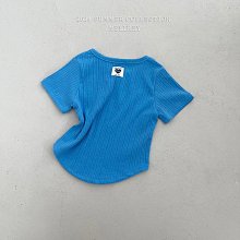 S~XL ♥上衣(BLUE) MELIKEY-2 24夏季 MY240506-041『韓爸有衣正韓國童裝』~預購