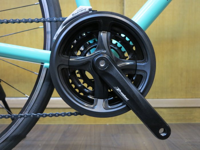 【冠鑫自行車】MINGREN 榮耀 SHIMANO 24速 鋁合金 700c 平把 公路車 通勤/休閒 馬卡龍綠 高雄