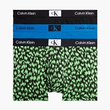 【CK男生館】【CK96 COTTON STRETCH四角內褲】【CKU001S3】(S-M-L)三件組