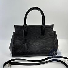 LOUIS VUITTON 路易威登 M94622 黑 EPI 兩用包 手提包 肩背包 側背包 斜背包 時尚配件