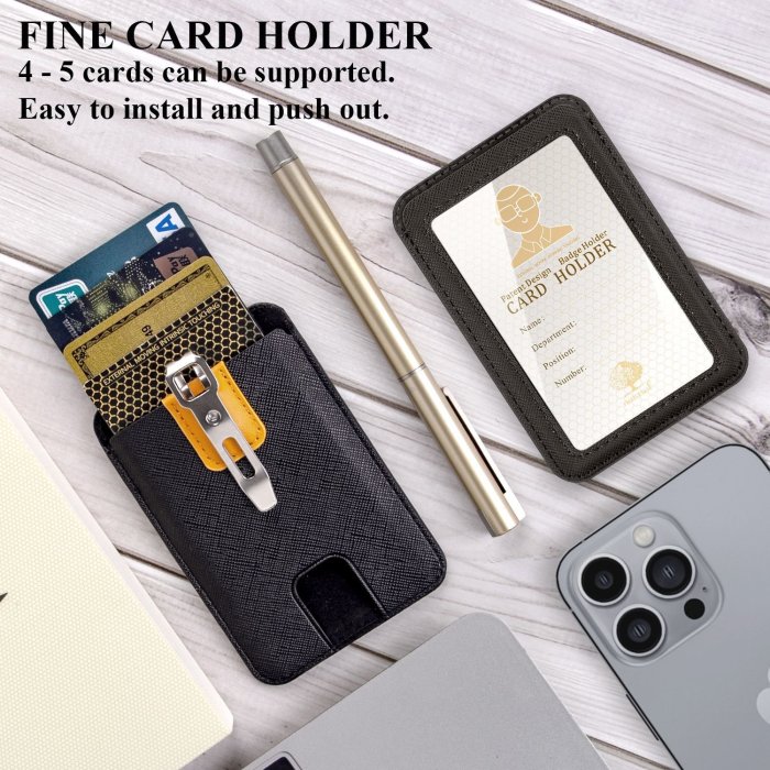 【獨家設計！超好用】高質感多功能 卡片保護套 卡夾 卡片套 進口皮革 多夾層 信用卡套 名片夾 卡夾