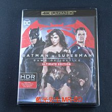 [藍光先生UHD] 蝙蝠俠對超人：正義曙光 Batman v Superman UHD + BD 雙碟導演加長版
