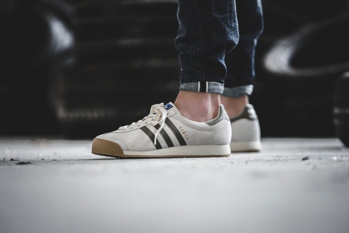 【Shopa】現貨 特價 ADIDAS SAMOA VINTAGE 復古 休閒鞋 灰 BY3161