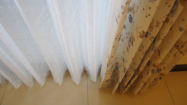 賞心悅目專業窗簾訂做安裝:大幅寬無縫印花布.鄉村風格.半透光下更柔美ㄡ~