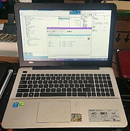 華碩 ASUS K555L 15.6吋 i5-5200U 4G SSD 128G 筆電 筆記型電腦 NB-110