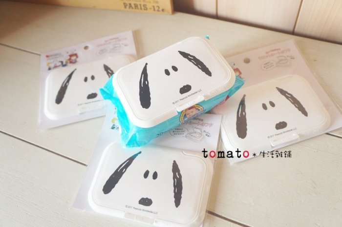 ˙ＴＯＭＡＴＯ生活雜鋪˙日本進口雜貨韓國製人氣美式風格史努比臉型防乾燥紙巾蓋(現貨)