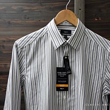 CA 專櫃品牌 G2000 全新 條紋 純棉 合身版 長袖襯衫 14.5 32 一元起標無底價P472