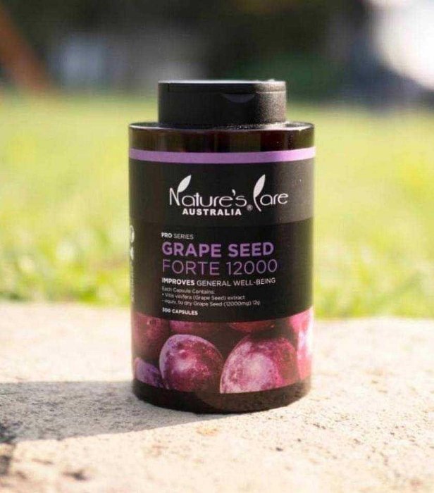 Nature’s Care Pro 黑金系列 Grape Seed Forte 12000mg 葡萄籽膠囊300粒