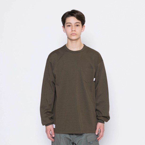 【日貨代購CITY】2020AW WTAPS BLANK LS COPO 暖棉 口袋 長袖 長TEE LOGO 現貨