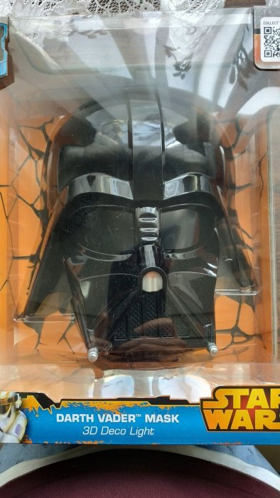 Star wars 黑武士 Darth Vader  穿牆壁燈 3D light FX