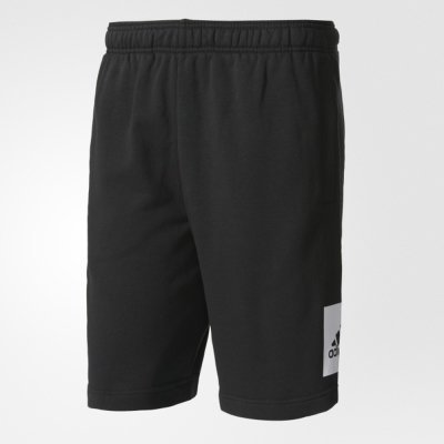 [MR.CH]愛迪達 ADIDAS ESS LO SHORT FT 棉質短褲 黑色BK7464