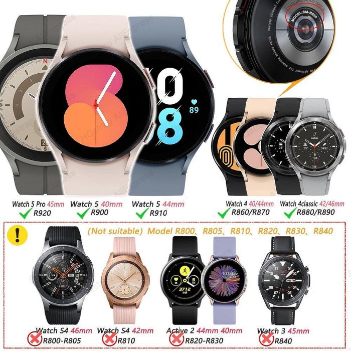 鈦合金錶帶適配三星Samsung Galaxy Watch 4 5 pro 快拆as【飛女洋裝】