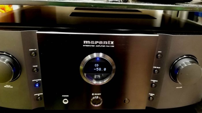 marantz pm-11s3 擴大機 (黑髮絲紋) 9成9新☆ 可配 SA-10 SA-12 SA-11S3