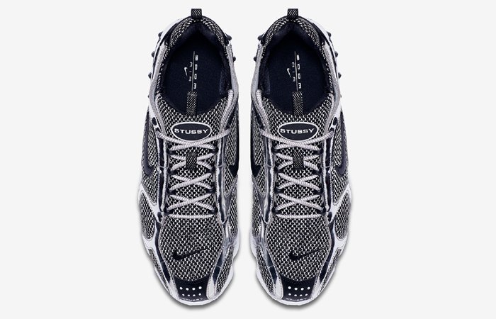 Nike Air Zoom Spiridon Cage 2 Stussy Pure Platinum 代購附驗鞋