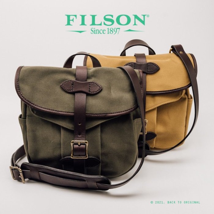 BTO 美國【Filson】RUGGED TWILL FIELD 粗斜紋棉布小型狩獵包