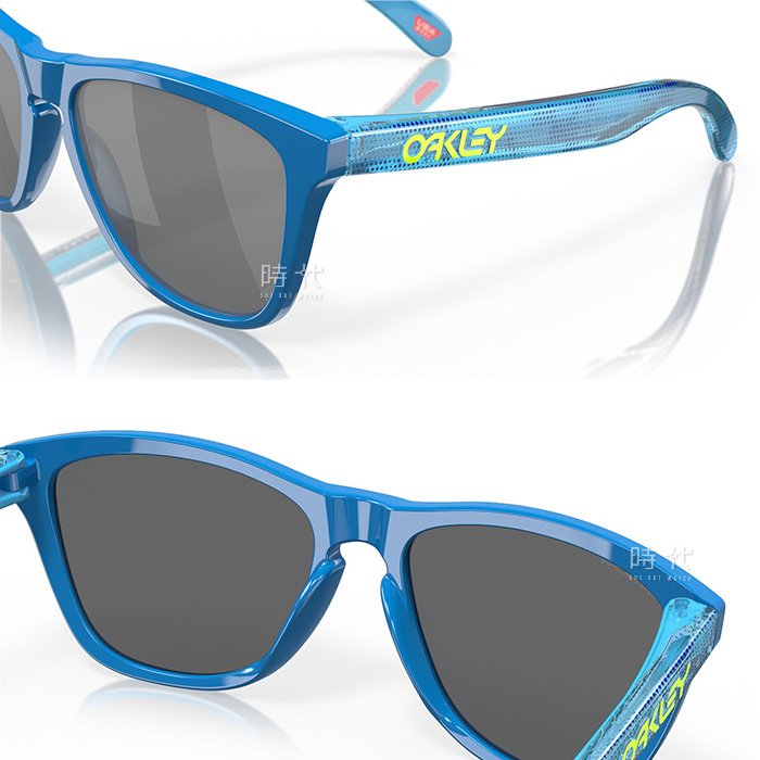 【台南時代眼鏡OAKLEY】奧克力 Holbrook 橢圓框墨鏡 運動太陽眼鏡 OO9013 K3 55mm 藍框