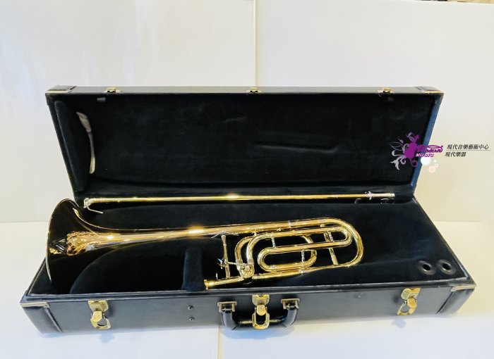 【現代樂器】已售出！39折託售！中古 二手 美國 Bach OMEGA Trombone 伸縮喇叭 次中音長號