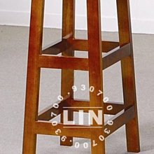 【品特優家具倉儲】@236-04板凳實木椅古椅TU-183田園油木方高板凳2.5尺優惠價