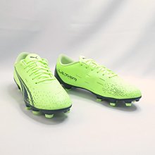 PUMA ULTRA PLAY FG/AG 男 足球釘鞋 室外 10690701 螢光綠【iSport愛運動】