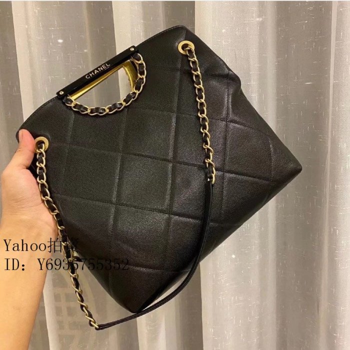 （已出）Simon二手正品 CHANEL 大包 31bag 購物袋 鏈條包 媽咪包 單肩包 黑色 牛皮 現貨