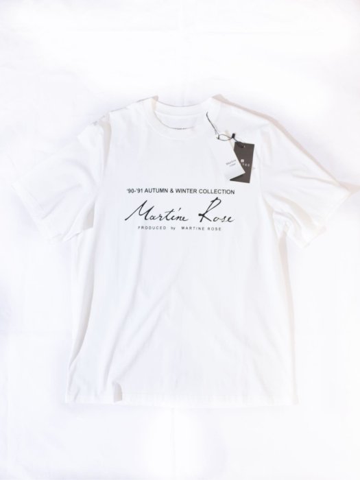 Martine Rose CMRSS20-603 Classic Printed T-shir.(White).經典 短袖 印花