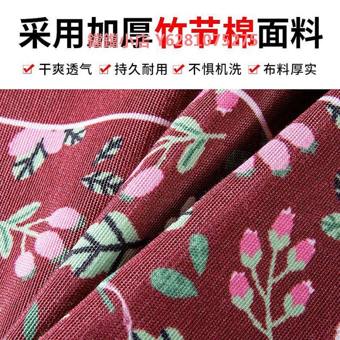 中式國風時尚圍裙家用廚房新款竹節棉布透氣洋氣背帶圍腰女士