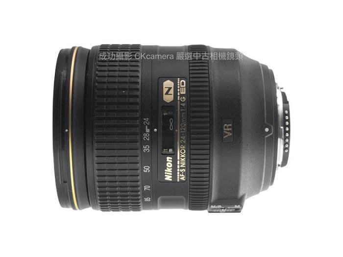 成功攝影Nikon AF-S FX 24-120mm F4 G ED VR 中古二手防手震標準變焦鏡