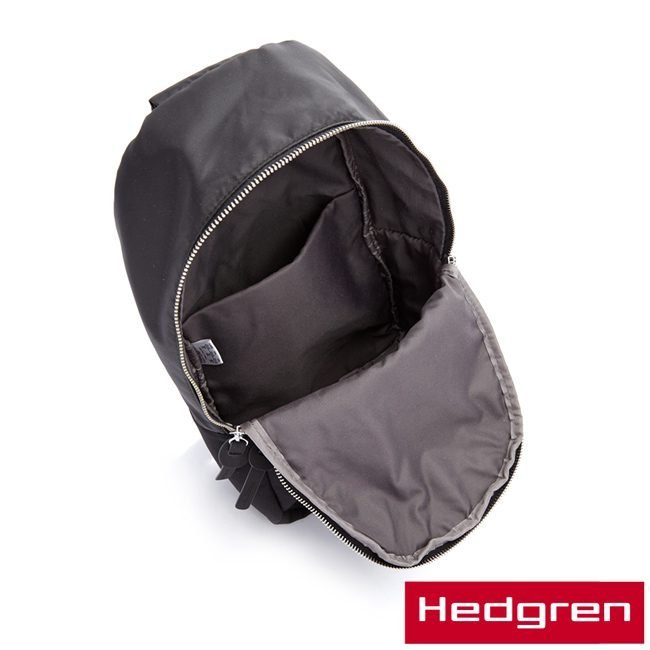 HEDGREN 真品HBPM 摩登學院系列超實用單肩後背包-黑色