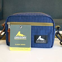 現貨 可自取 GREGORY PADDED SHOULDER POUCH S 2L 藍色 斜背包 肩背包 GM74616