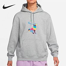 南◇2022 1月 NIKE SB 灰色 滑板 刺繡大LOGO 兔子 刷毛 寬鬆 連帽長袖 帽T DH2882-063